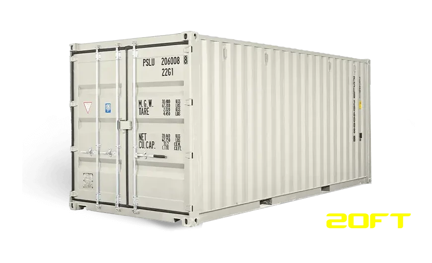 "20ft new standard shipping container for sale – durable storage unit"