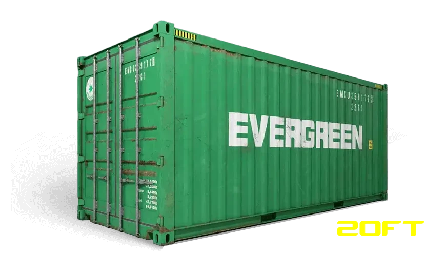"20ft used standard shipping container – affordable storage solution for sale"