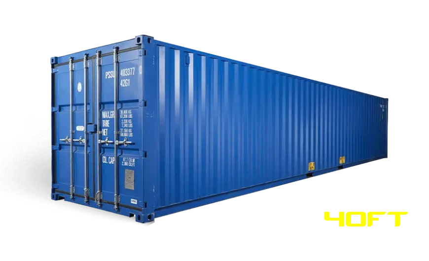 "40ft new standard shipping container for sale – reliable large storage unit"
